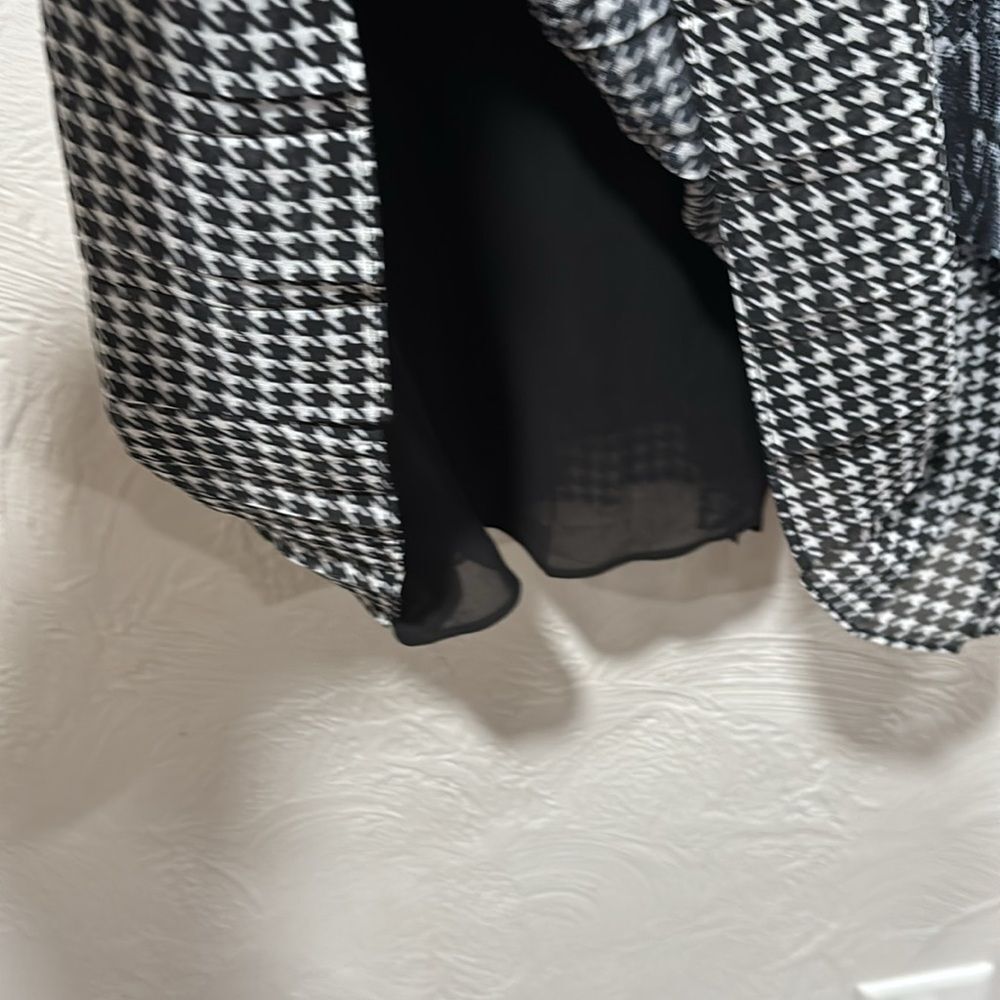 Ramy Brook Monae Python Houndstooth Print Mini Si… - image 4